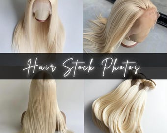 613 Straight Blonde Hair Website Stock Photos, Pre Made, Wig and Bundles Stock Photos, Hair Business Photos