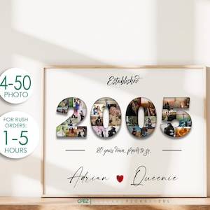 Regalos de 20 años para el esposo, regalo de 20 años para la esposa, regalo de 20 años juntos para padres, regalos para parejas, 20 años de aniversario