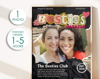 Regalo para cualquier ocasión: Portada de la revista Besties