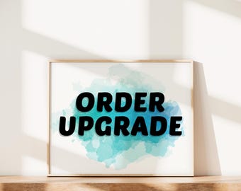 Actualización de pedido / Acelerar mi pedido