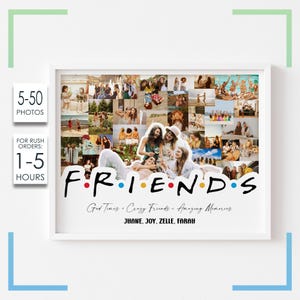 Collage fotografico per la migliore amica, collage fotografico personalizzato per la migliore amica, regalo fotografico per la migliore amica, collage fotografico personalizzato per la migliore amica, regalo fotografico per la migliore amica, collage per la migliore amica
