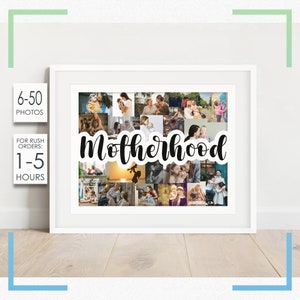 Regalo personalizzato per la mamma: collage fotografico "La mamma migliore di sempre", collage fotografico personalizzato per la mamma, regalo per madre e figlia, regalo per madre e figlio, regalo per la mamma