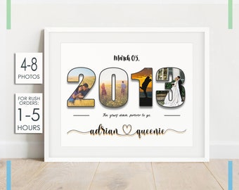 Custom 10th Anniversary Gift for Husband | 10 Year Anniversary or Any Year | Aluminum Anniversary Gift | 10 Year Anniversary Gift for Couple