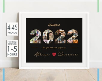 2 Year Anniversary Gift for Him, Personalize Second Anniversary Gift for Husband, 2nd Anniversary Gift for Boyfriend, Cotton Anniversary