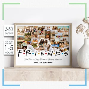 Collage fotografico per la migliore amica, collage fotografico personalizzato per la migliore amica, regalo fotografico per la migliore amica, collage fotografico personalizzato per la migliore amica, regalo fotografico per la migliore amica, collage per la migliore amica