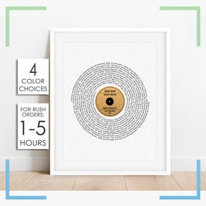 Regalo personalizzato per la migliore amica, regalo di amicizia, regali per la migliore amica, regali per la migliore amica per lei, regali con testi di canzoni per amiche donne