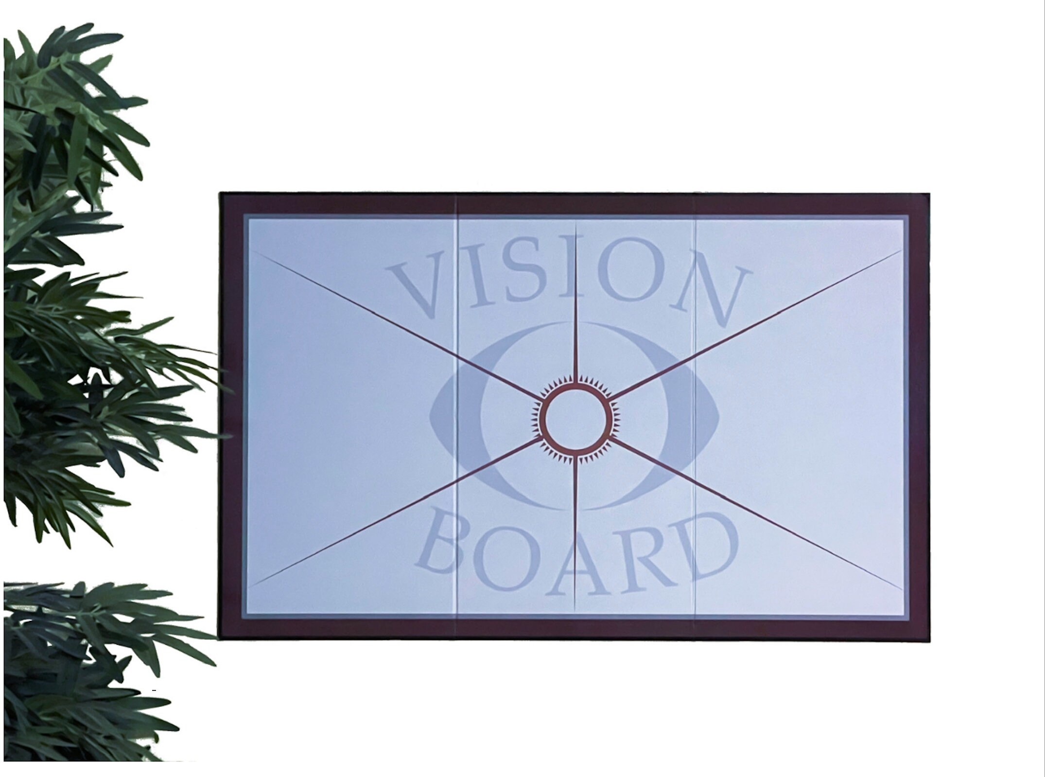 3 in 1 Vision Board: Decorative, Foldable, Dry Erase Vision Board