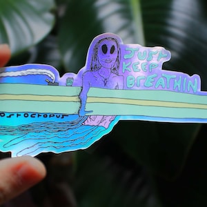 JKL spongebob surf Sticker