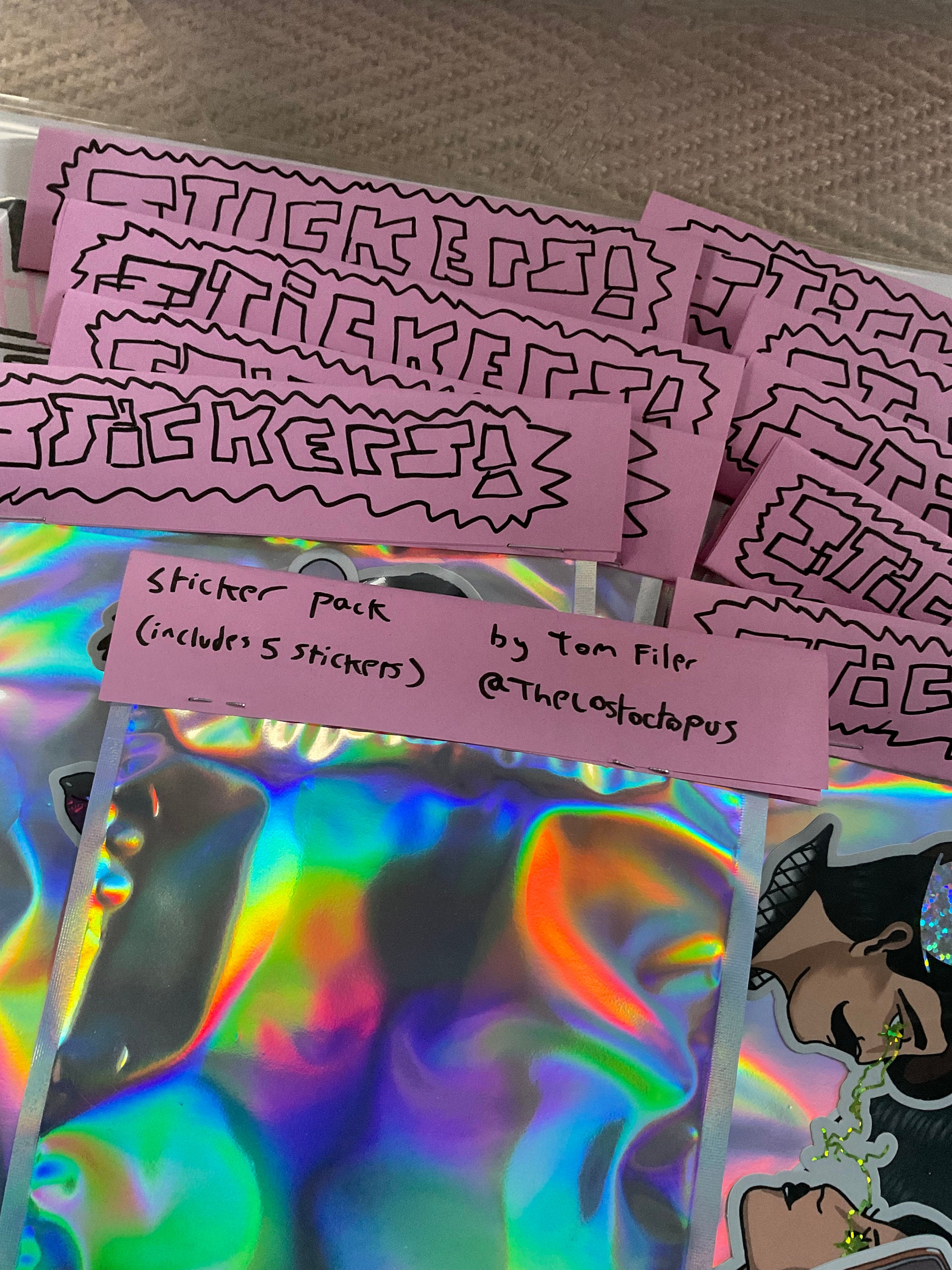 Sticker Sck Sticker Pack - Etsy