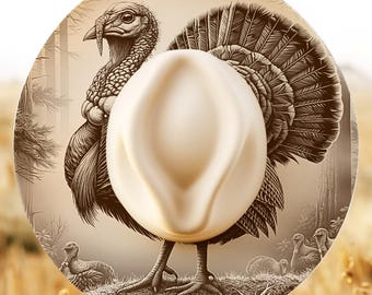Wild Turkey Hat Burning Design, Wide Brim Hat Pattern, Laser Engraving Hat File, Burned Hat Templates, Hat Brim Template, Wide Brim PNG