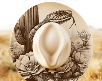 Rattlesnake & Desert Cactus Hat Burning Design, Laser Engraving Hat File, Wide Brim PNG, Burned Hat Templates, Hat Engraving Template