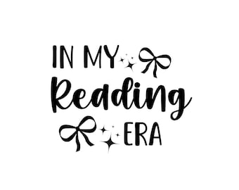 In My Reading Era SVG