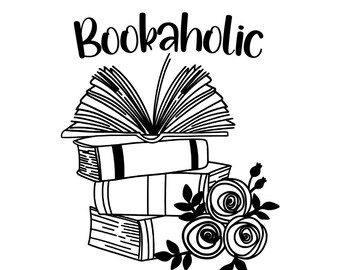 Bookaholic SVG