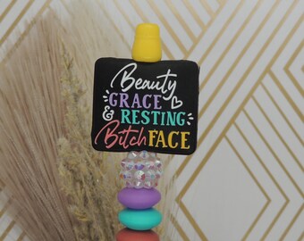 Beauty & Grace Beaded Ink Pen