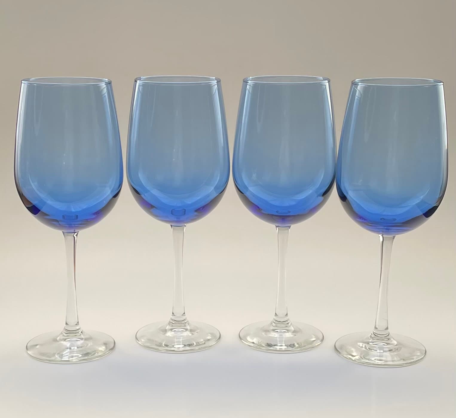 irridescent wine glasses Set of 4, Iridescent Transparent Stemless Wine Glasses, Rainbow Colored  Luster Clear Cocktail Drinking Glass Cups main image 0