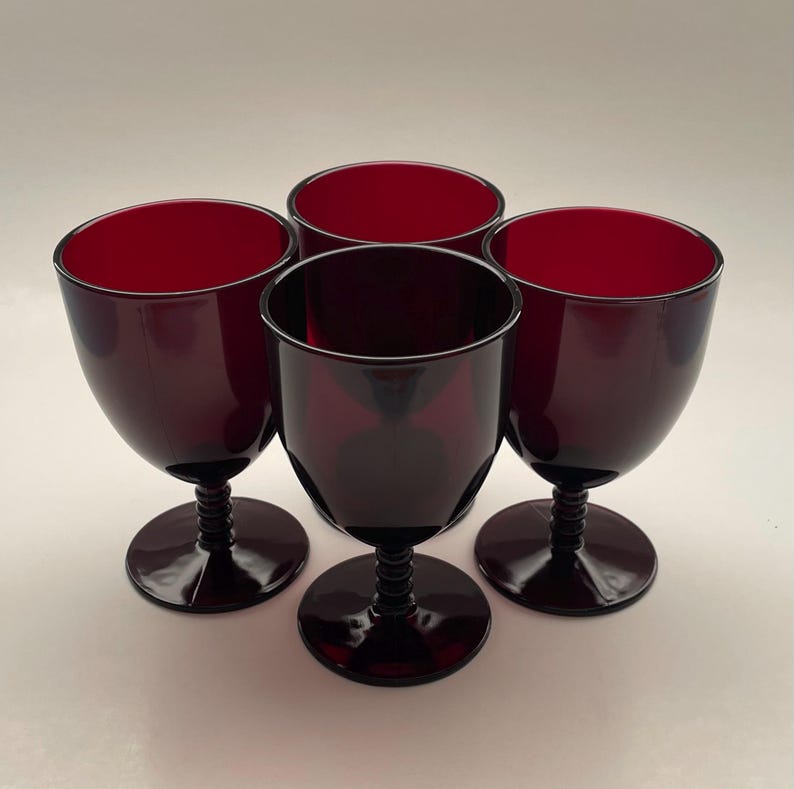Anchor Hocking Monarch Wine Glasses - Thumbnail 2