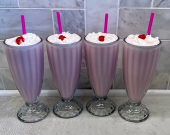 Tasse de cr/ème glac/ée de milkshake en forme de fleur de macaron de fille,gobelet de sundae givr/é vintage,tasse de jus de smoothie color/é,bol de dessert de pudding de salade,accessoires de photographie