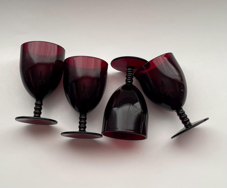 Anchor Hocking Monarch Wine Glasses - Thumbnail 5