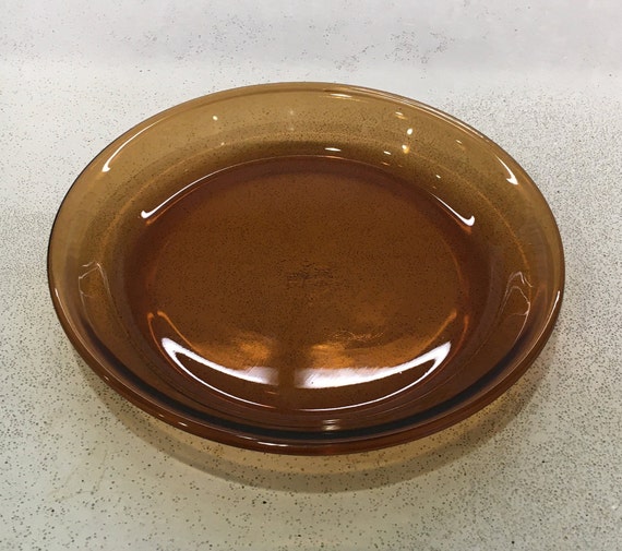 Buy Vintage Fire King Pie Plate by Anchor Hocking Amber Glass 9 Inch Pie Plate No. 460 Retro Baking Dish From the 1950 s a Rare Find Online in India Etsy
