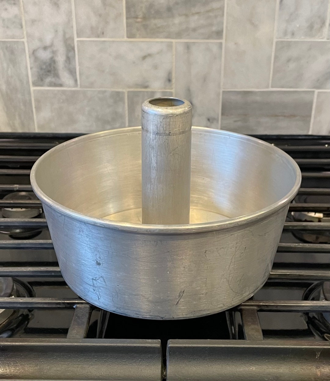 Angel Food Cake Pan Aluminum A 2 Piece Tube Cake Baking Pan Etsy angel-food-cake-pan-aluminum-a-2-piece-tube-cake-baking-pan-etsy