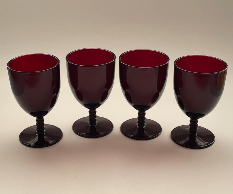 Anchor Hocking Monarch Wine Glasses