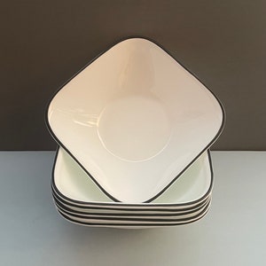 Corelle Square Black And White Square Plates Corelle Timber