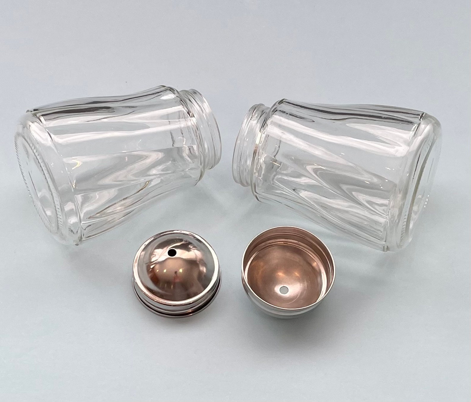 Vintage Oil and Vinegar Decanters 10 Ounce Salad Dressing Etsy