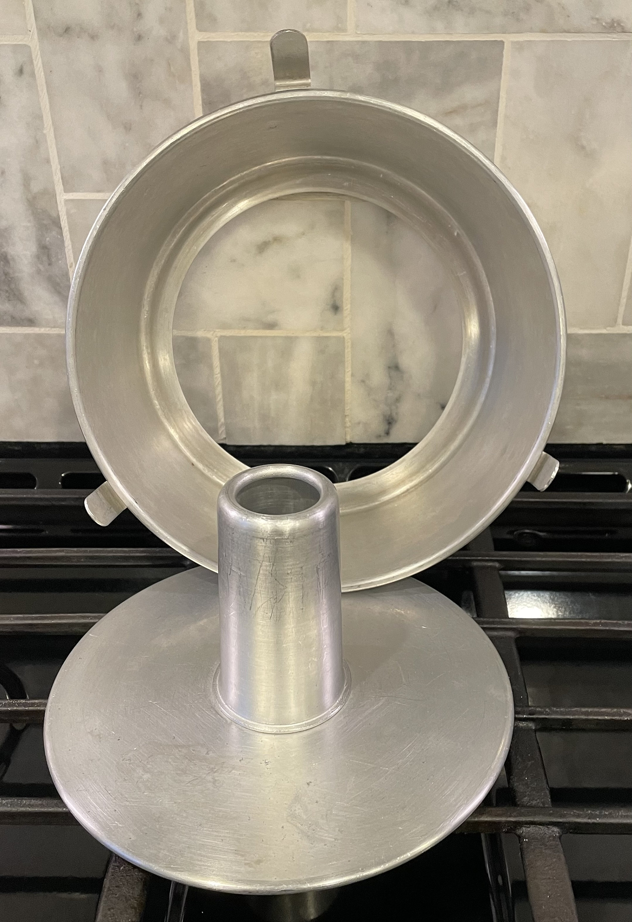 Rare 9 Vintage Angel Food Cake Pan by Wearever Aluminum Etsy