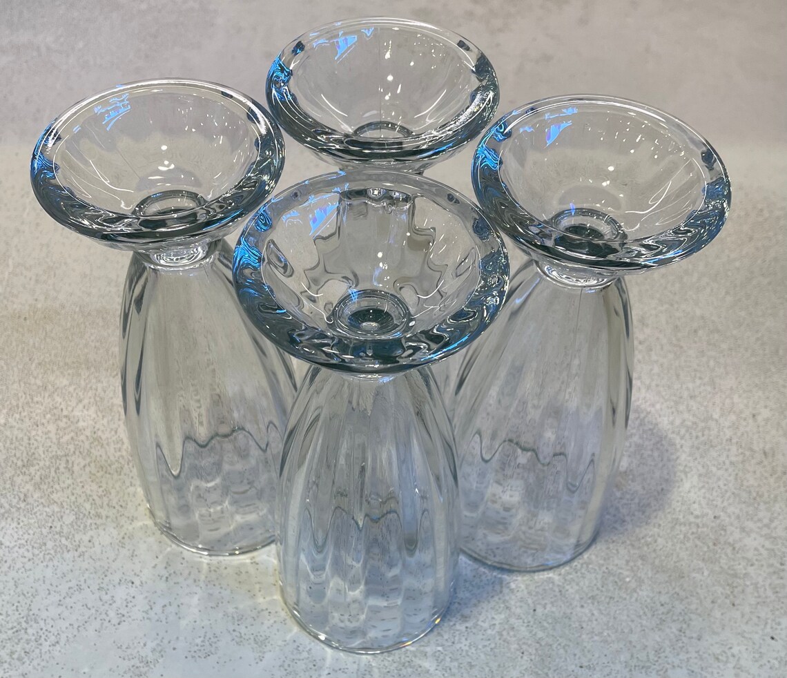 Set of 4 Vintage Style Soda Fountain Glasses 12 oz Party Etsy