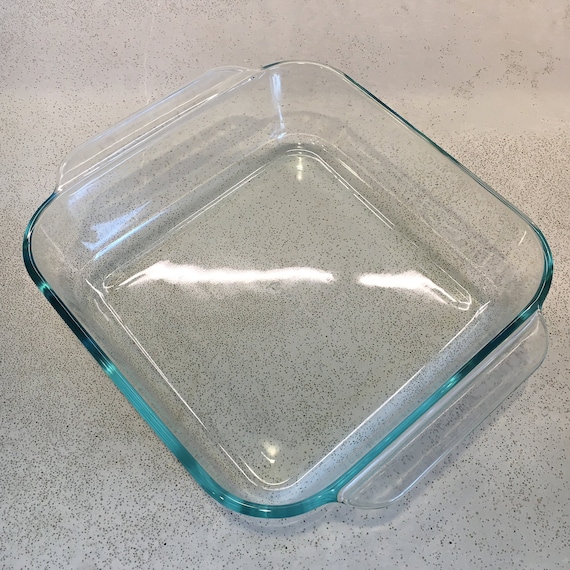 Vintage Pyrex 222 Brownie Baking Dish 8 X 8 With Handles 8 -  Hong Kong