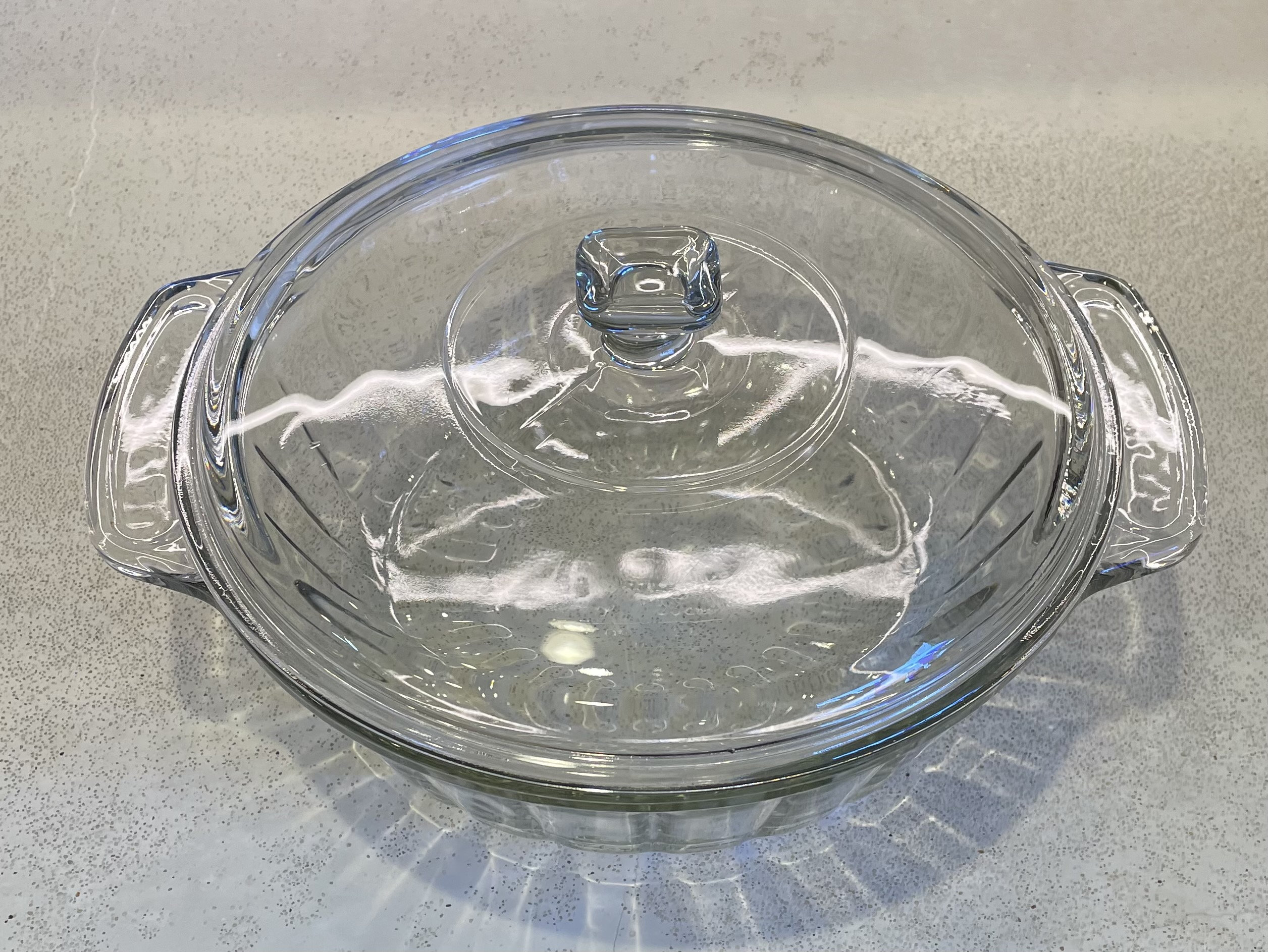 Anchor Hocking Pyrex Quart Round Casserole Dish Baking Dishes