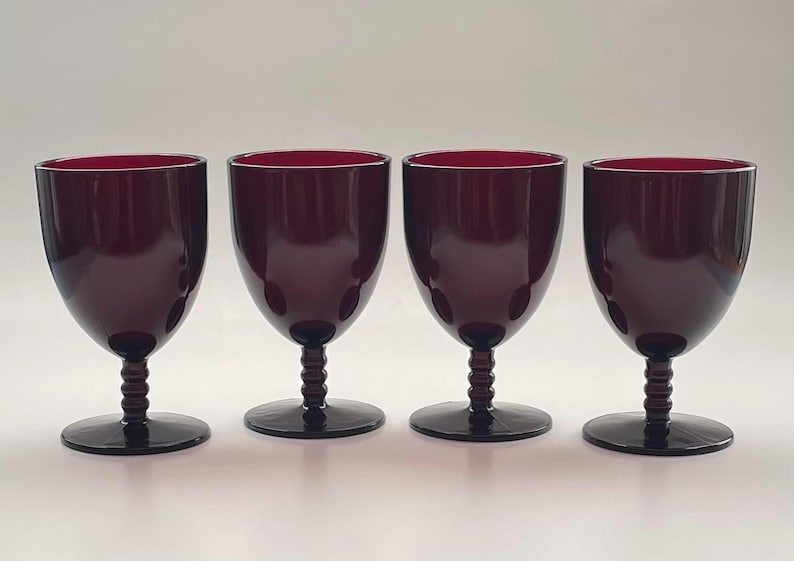Anchor Hocking Monarch Wine Glasses - Thumbnail 4