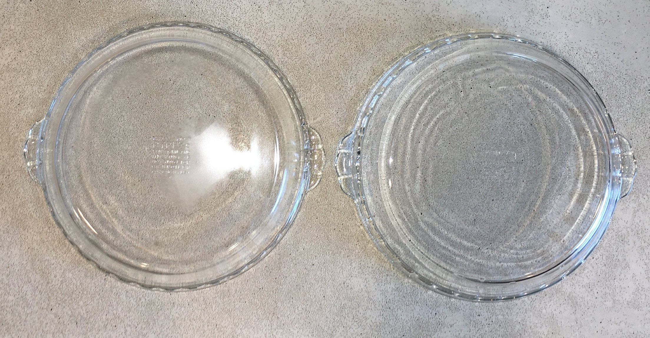 Collectables & Art Vintage Pyrex Fluted Edge 9.5" Pie Dish 24 cm with Scalloped Handles 229