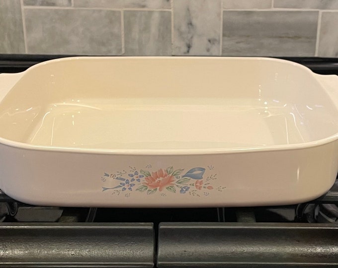 Vintage Corning Ware Symphony Lasagna Pan Corning A21B N Etsy