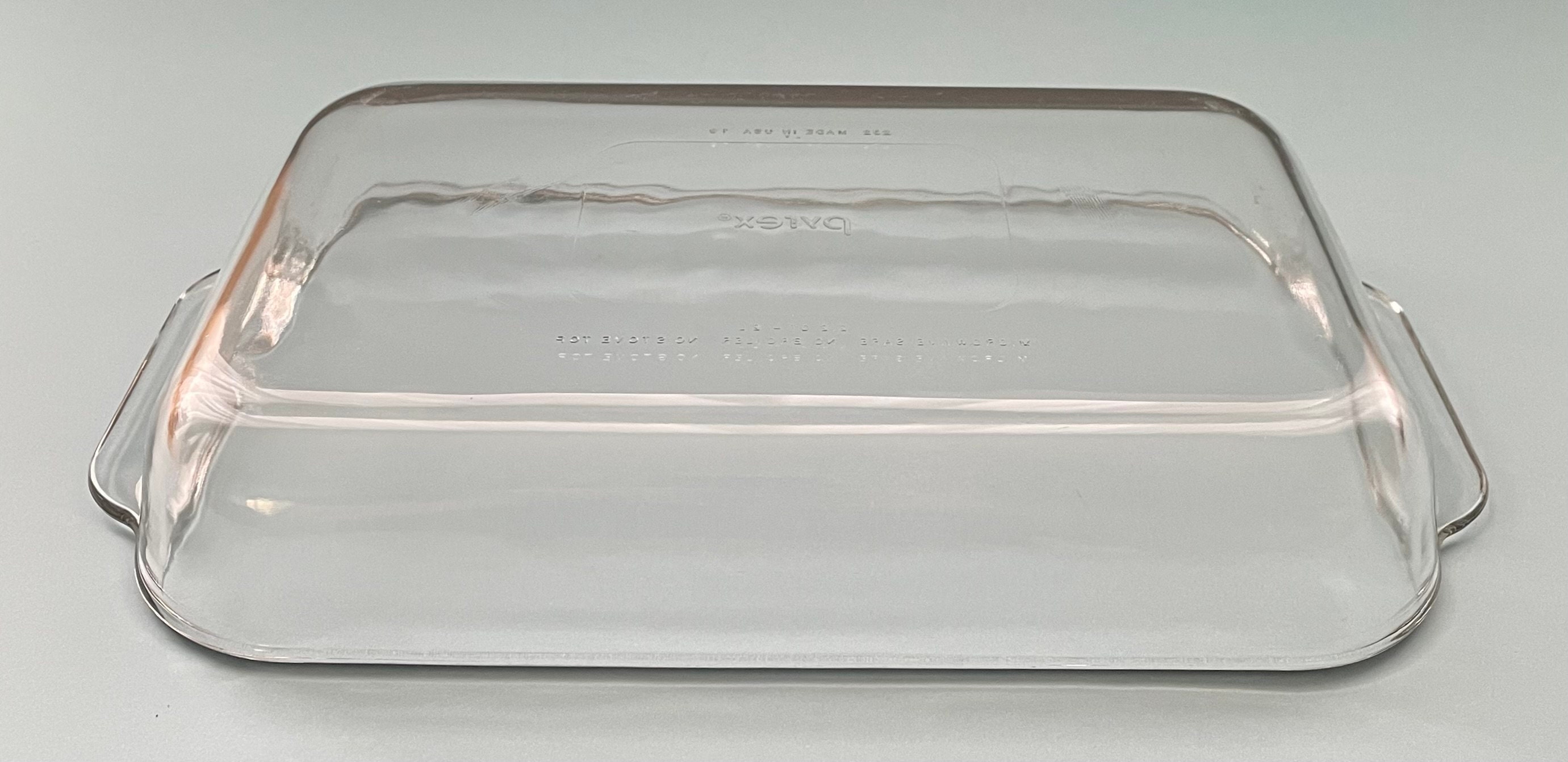 Pyrex 11x7 Clear Rectangle Baking Pan Made In England 26D