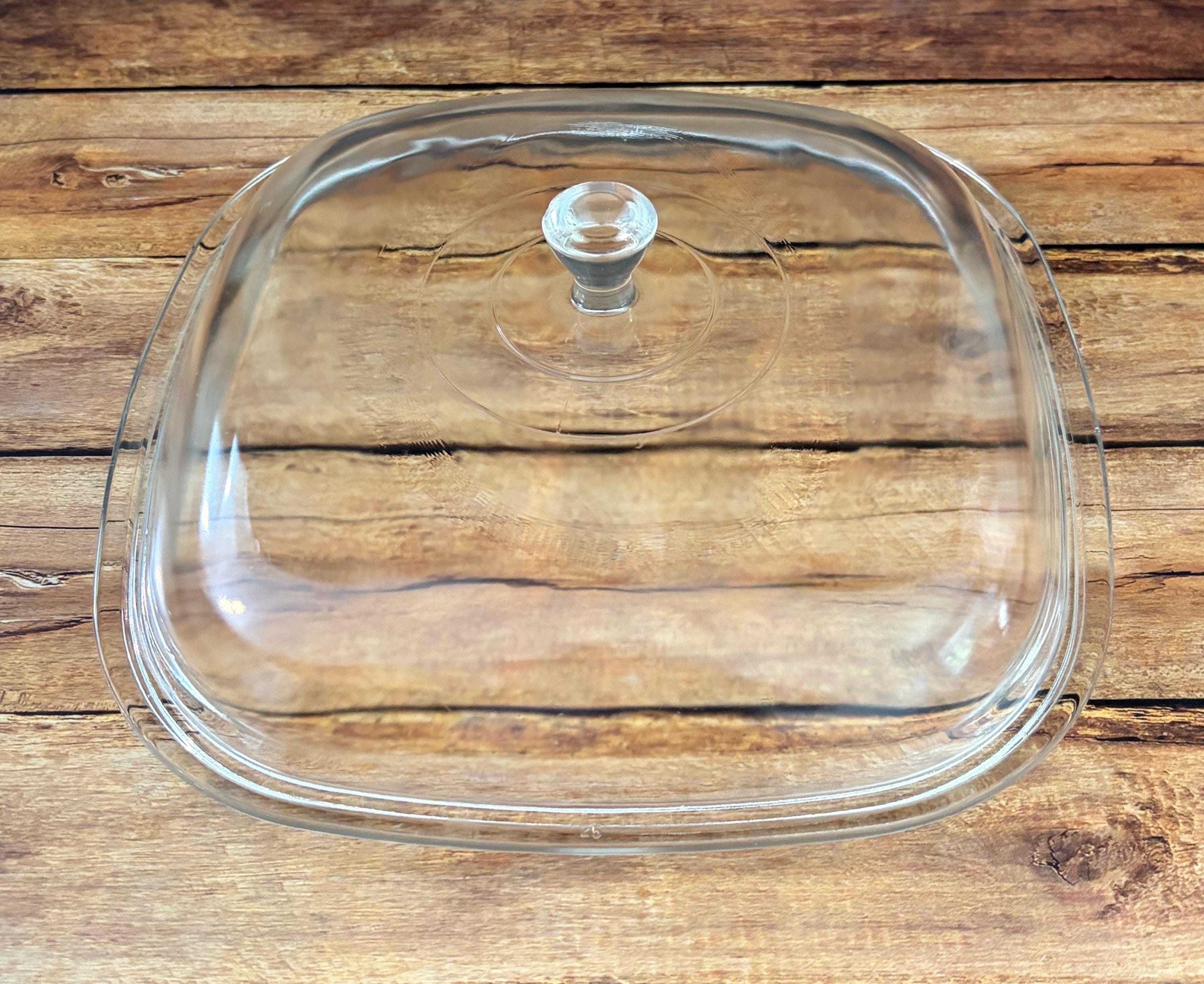 Vintage Corning Ware Blue Cornflower Dutch Oven With Pyrex Lid 4
