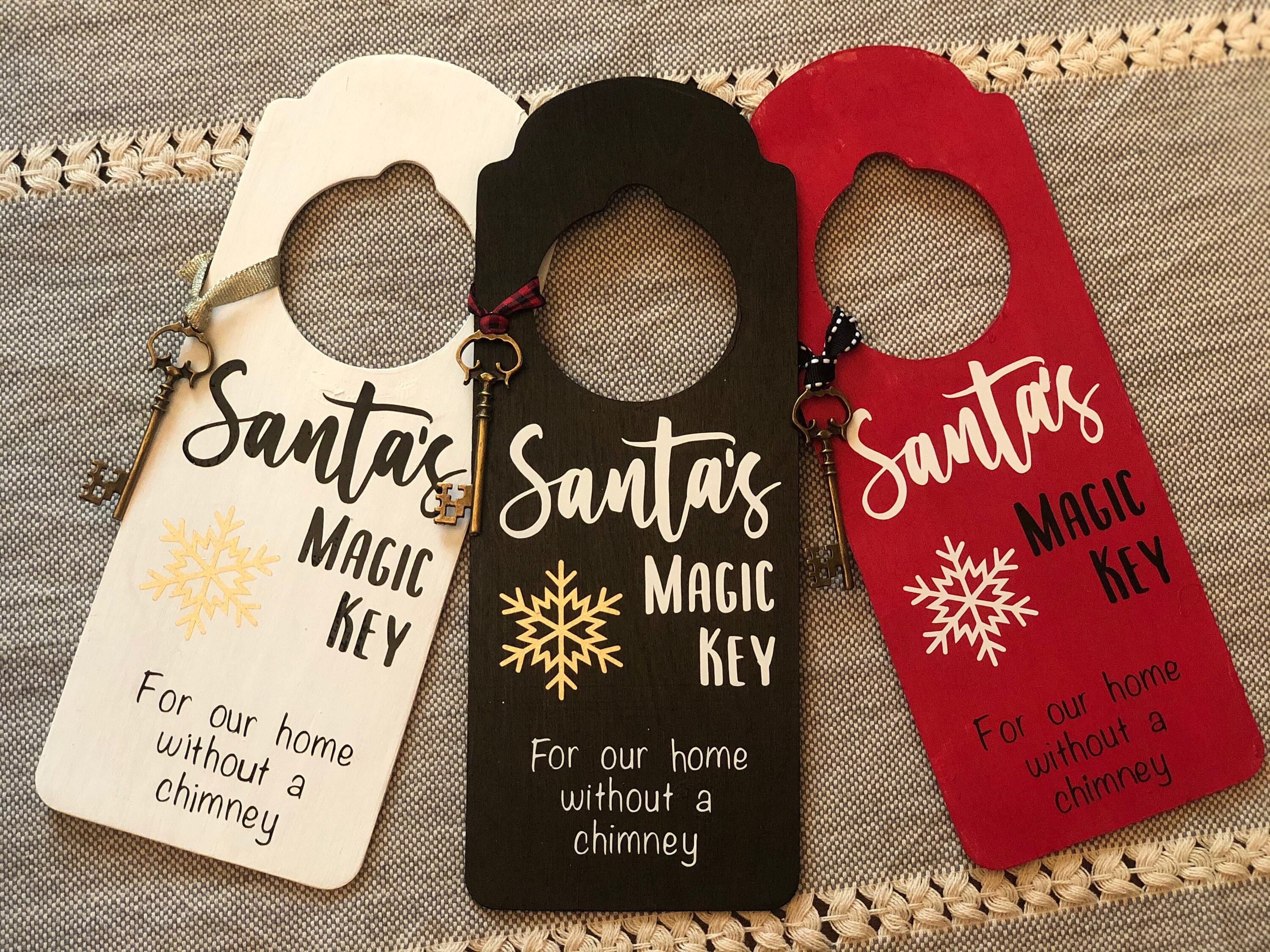 Magic Key Santa SVG Laser Cut Christmas Grafik Von etcify · Creative Fabrica