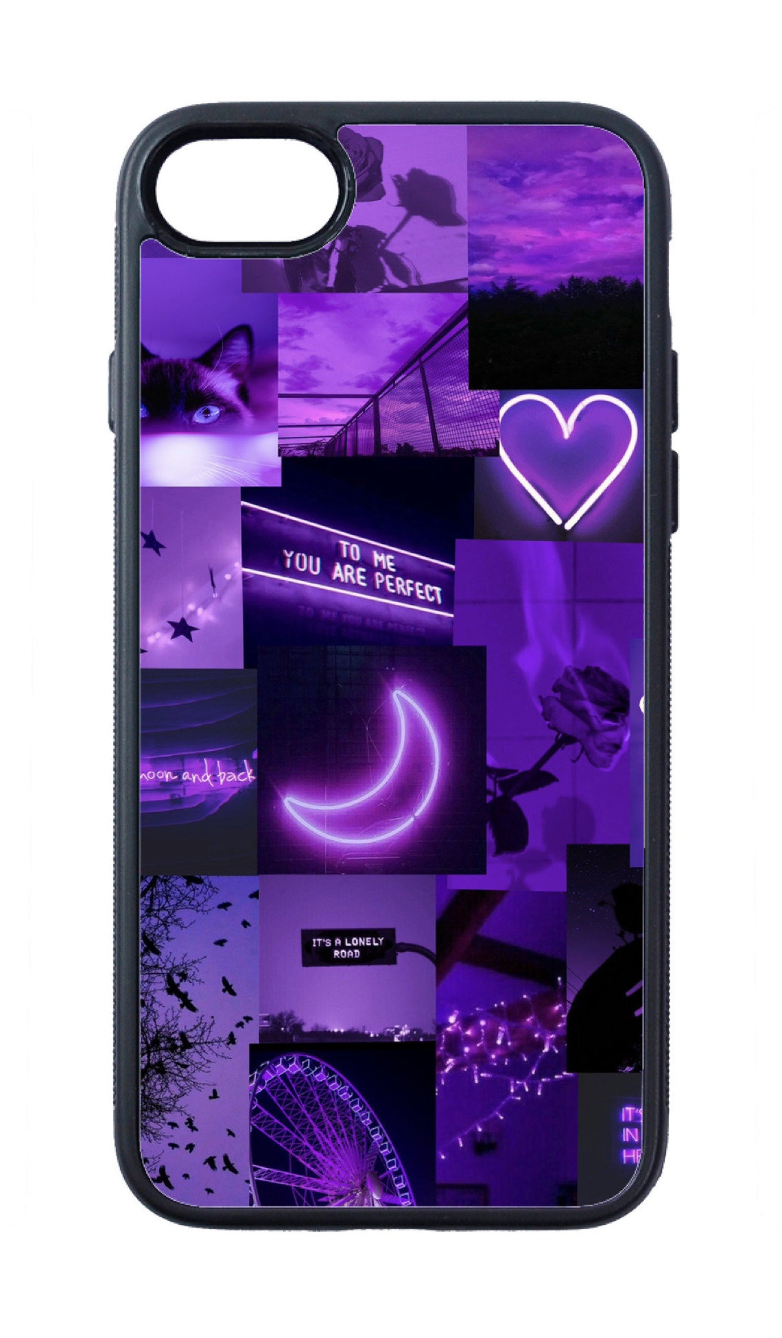 Purple Aesthetic Case Phone Case Iphone Cases Cute Phone | Etsy