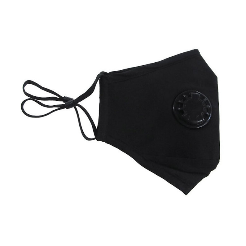 4 Face Masks With 8 Air Filters Cotton Sheet Washable Etsy