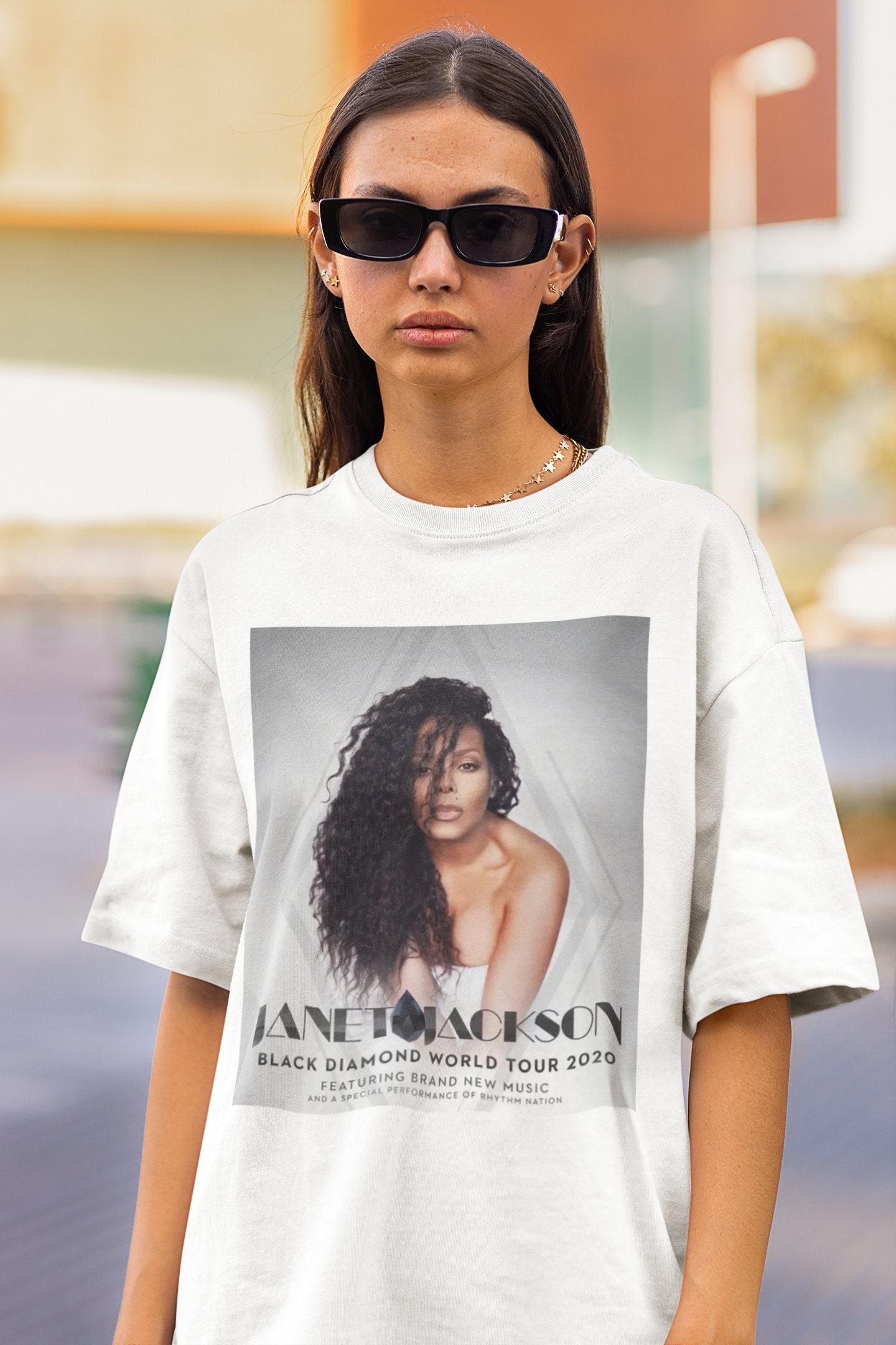 Discover Janet Jackson t shirt, Diamond World American T-Shirt