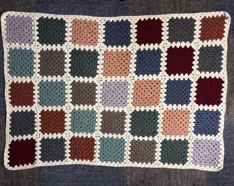 Manta de patchwork voluminosa de la abuela (solo patrón)