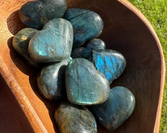 labradorite Hearts