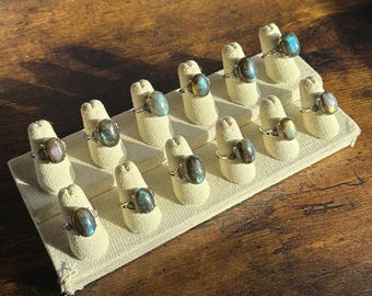 Labradorite Rings