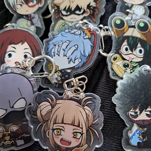 My Hero Acadamia Character Keychains G1