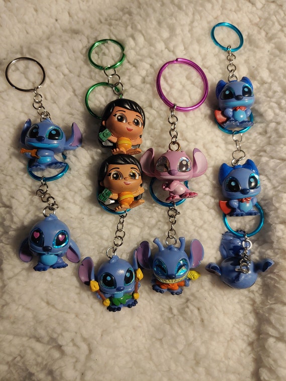 Doorables Lilo and Stitch Keychains 