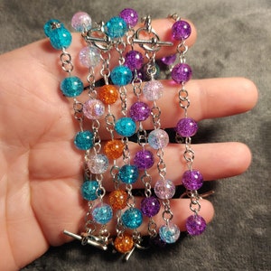 Cracked Glass Bracelets