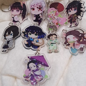 Demon Slayer Keychains Group 2