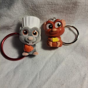 Doorables Ratatouille Keychains