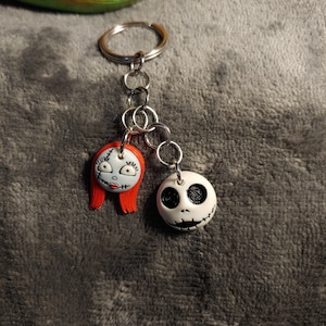 Jack and Sally Keychain