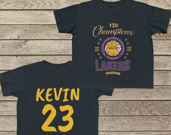 lakers personalized shirt